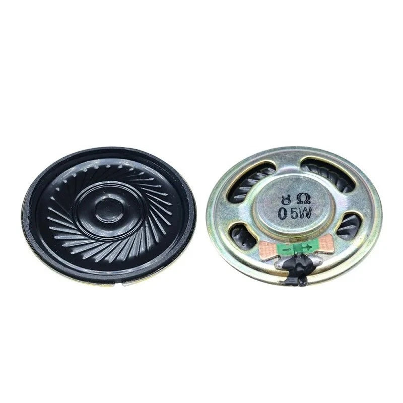 0.5W 8 Ohm Mini Speaker – Compact 8Ω 0.5 Watt Audio Speaker for Arduino, ESP32, IoT & DIY Electronics Projects