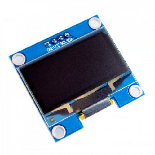 0.96 Inch OLED Display Module – I2C/IIC 128x64 Pixels (4-Pin GVSS) Monochrome Screen for Arduino, ESP32, Raspberry Pi & Embedded Systems