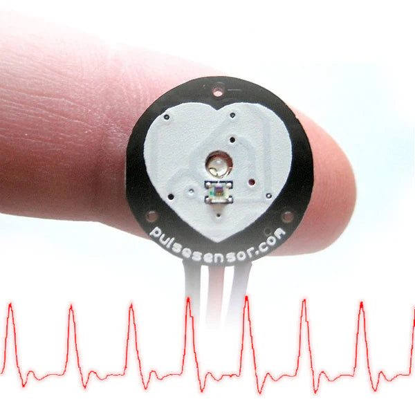 Heart Rate Pulse Sensor Module – Optical Pulse Monitoring Sensor for Arduino, ESP32 & Raspberry Pi