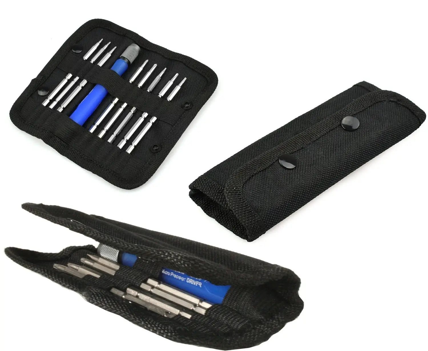 8-in-1 Reversible Screwdriver Repair Tool Set (Multicolour) – Precision Multi-Bit Screwdriver Kit
