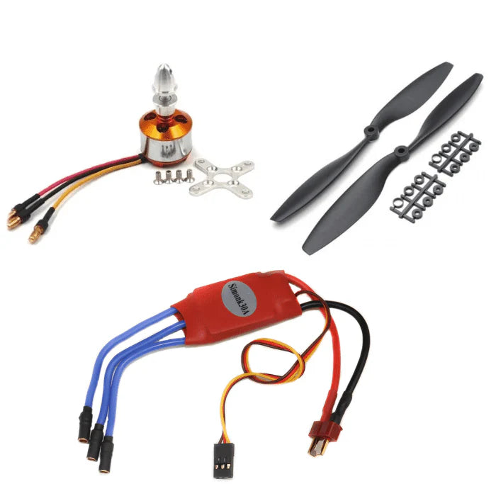 A2212 1400KV Motor Combo with SimonK 30A ESC & 1045 Propellers