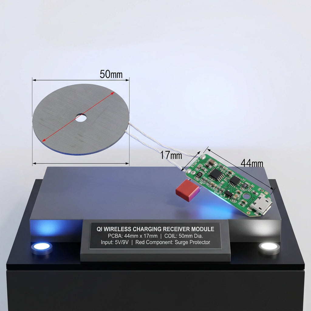 Wireless Charging Circuit Module with Type-C USB Input – DIY Electronics & IoT Projects