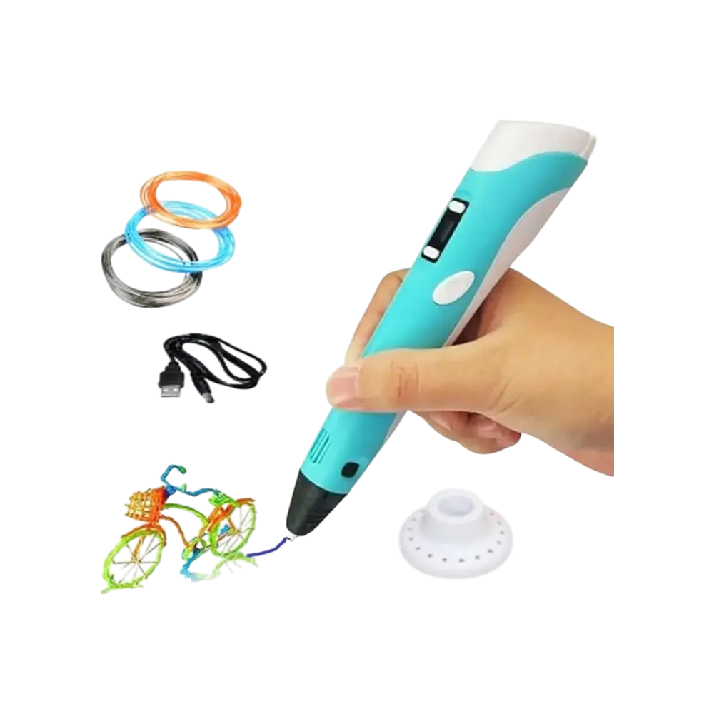 3D Pen STEM Kit with Filament – Creative 3D Drawing & Educational Learning Kit for Kids and Makers