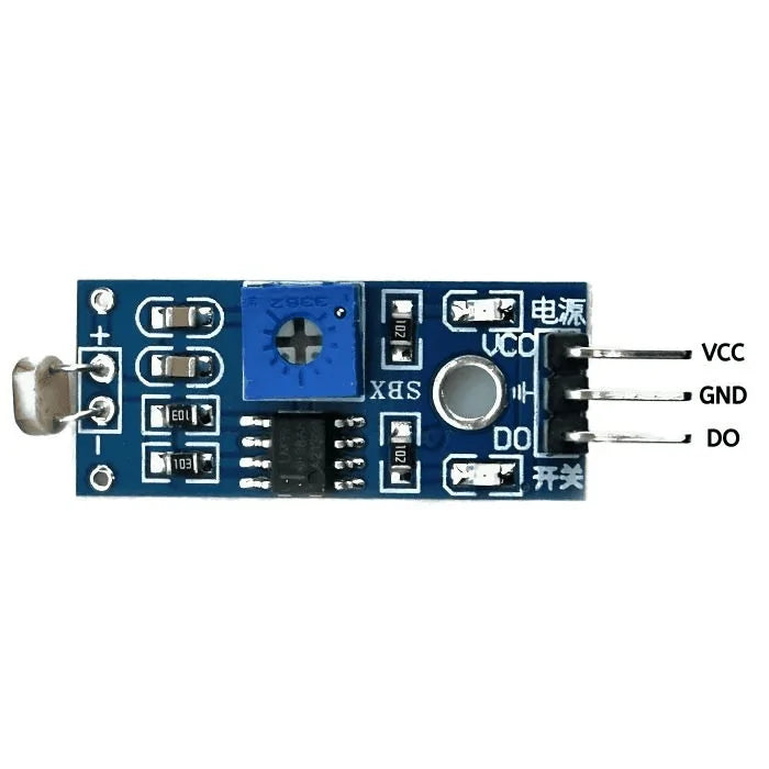 LM393 Optical Photosensitive LDR light sensor module for Arduino Shield DC 3-5V - Pack of 2