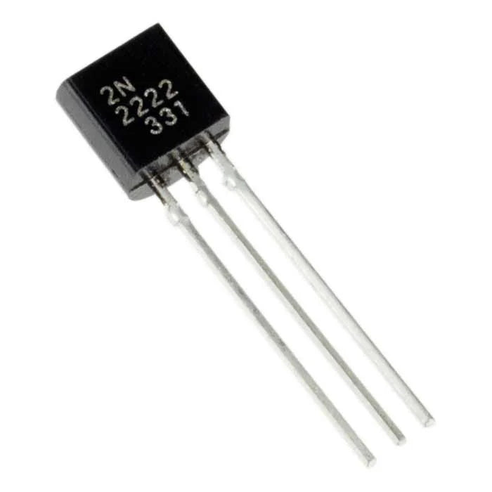 2N2222 NPN Transistor TO-92 (Pack of 3) – General Purpose Switching & Amplification Transistor