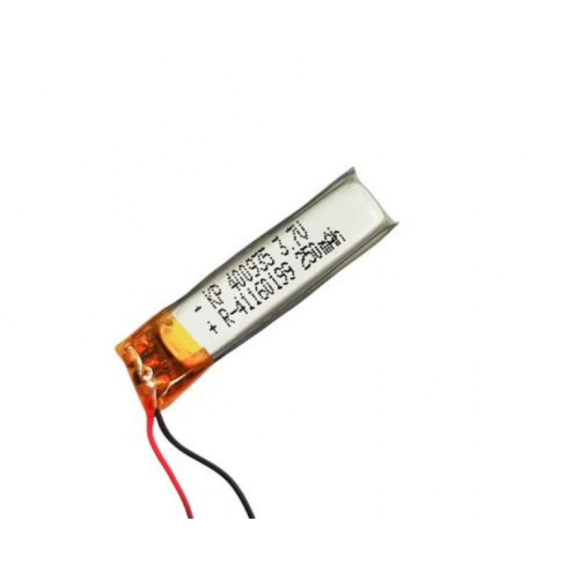 250mAh Neckband Li-Po Battery – 3.7V Rechargeable Lithium Polymer Battery