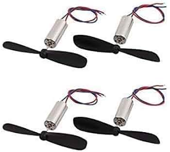 7x16mm 3.7V Micro Coreless Motor with Propeller for Mini Drones