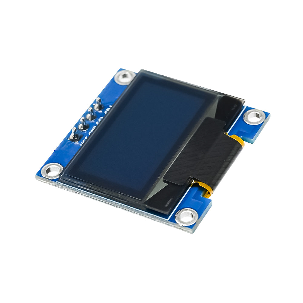 0.96 Inch OLED Display Module – I2C/IIC 128x64 Pixels (4-Pin VGSS) Monochrome Screen for Arduino, ESP32, Raspberry Pi & Embedded Systems