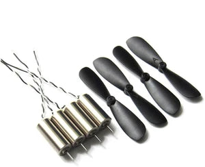 7x16mm 3.7V Micro Coreless Motor with Propeller for Mini Drones