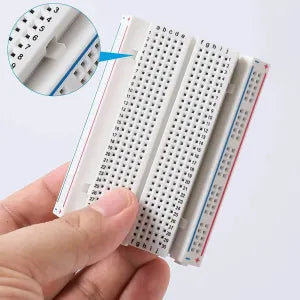 400 Points Solderless Breadboard – Ideal for Prototyping and DIY Electronics Projects