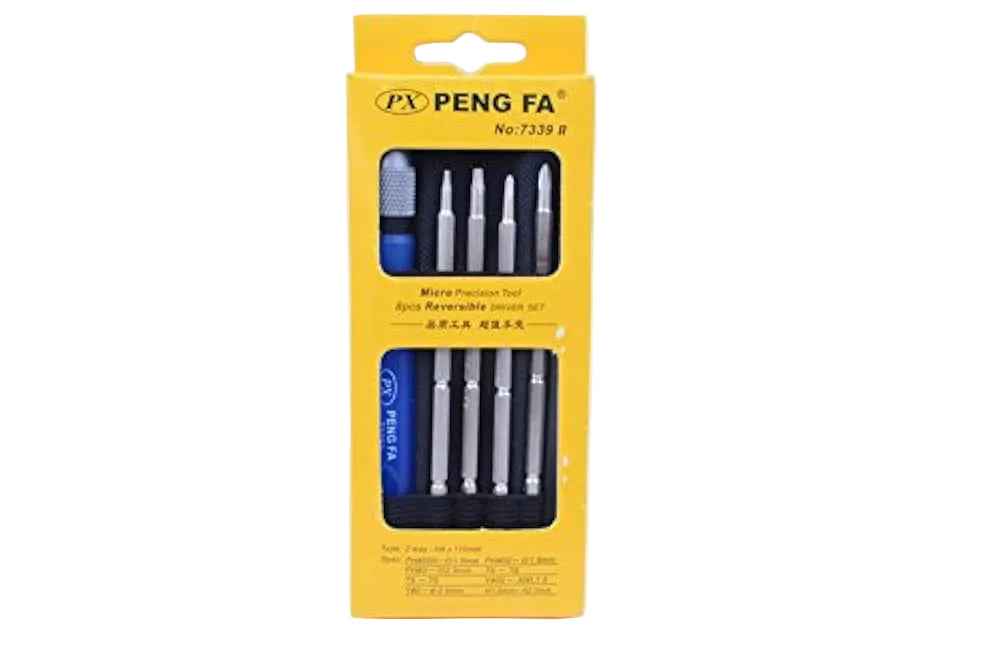 8-in-1 Reversible Screwdriver Repair Tool Set (Multicolour) – Precision Multi-Bit Screwdriver Kit