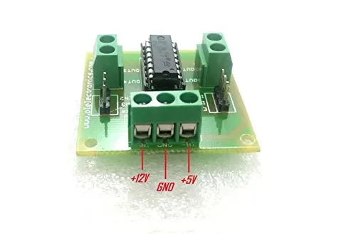 L293D Motor Driver Module – Dual H-Bridge DC & Stepper Motor Controller