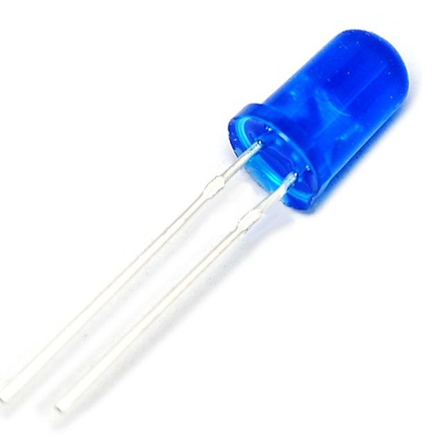 Pack of 50 – 5mm Bright Blue LEDs