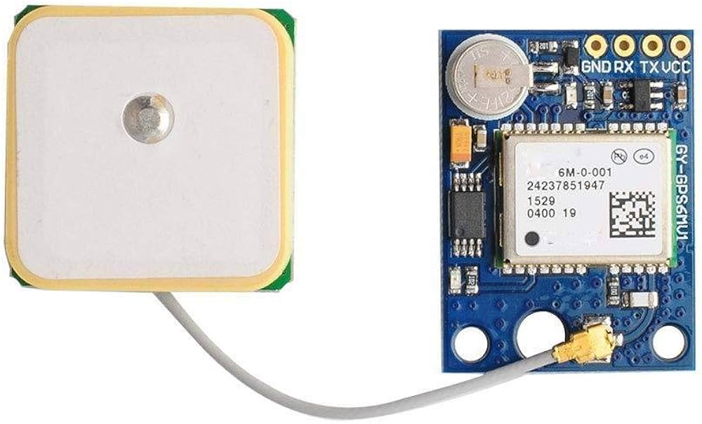 NEO-6M GPS Module – High-Precision GPS Receiver with Antenna & EEPROM