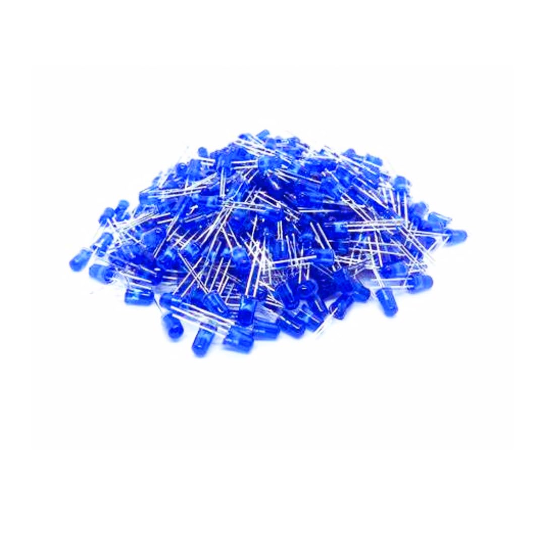 Pack of 50 – 5mm Bright Blue LEDs