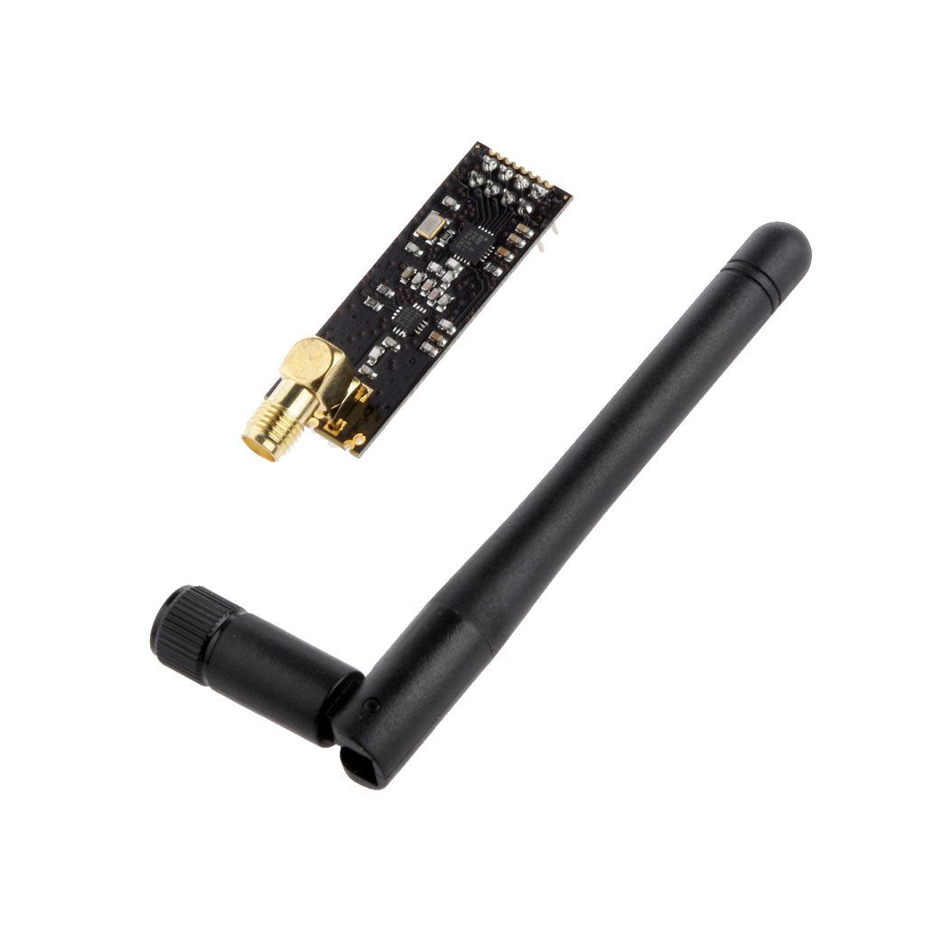 2.4GHz NRF24L01+ PA+LNA Wireless Transceiver Module with SMA Antenna – Long-Range RF Communication