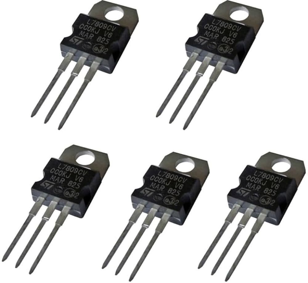 7809 Voltage Regulator IC – 9V Fixed Linear Regulator (TO-220 Package) | Pack of 2