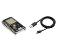 ESP32-WROOM-32 Development Board – 38 Pin Wi-Fi + Bluetooth Module with USB data cable