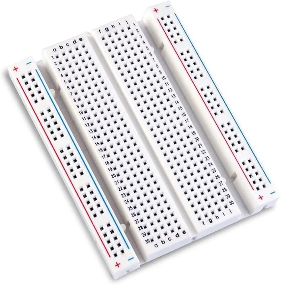 400 Points Solderless Breadboard – Ideal for Prototyping and DIY Electronics Projects