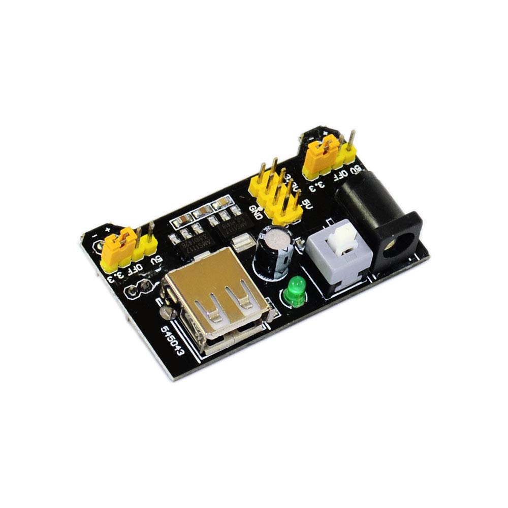Breadboard Power Supply Module – 3.3V & 5V Dual Output