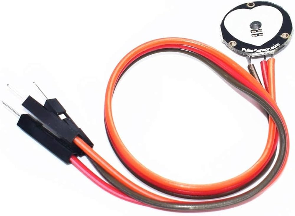 Heart Rate Pulse Sensor Module – Optical Pulse Monitoring Sensor for Arduino, ESP32 & Raspberry Pi