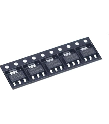 AMS1117 3.3V LDO Voltage Regulator – SMD (SOT-223) – Pack of 3