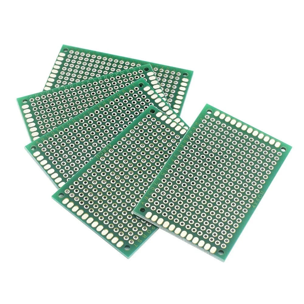5×7 cm Zero PCB Green – Universal Prototype Circuit Board / Dot Matrix PCB for DIY Electronics Projects