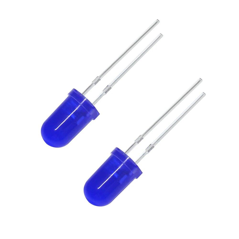 Pack of 50 – 5mm Bright Blue LEDs