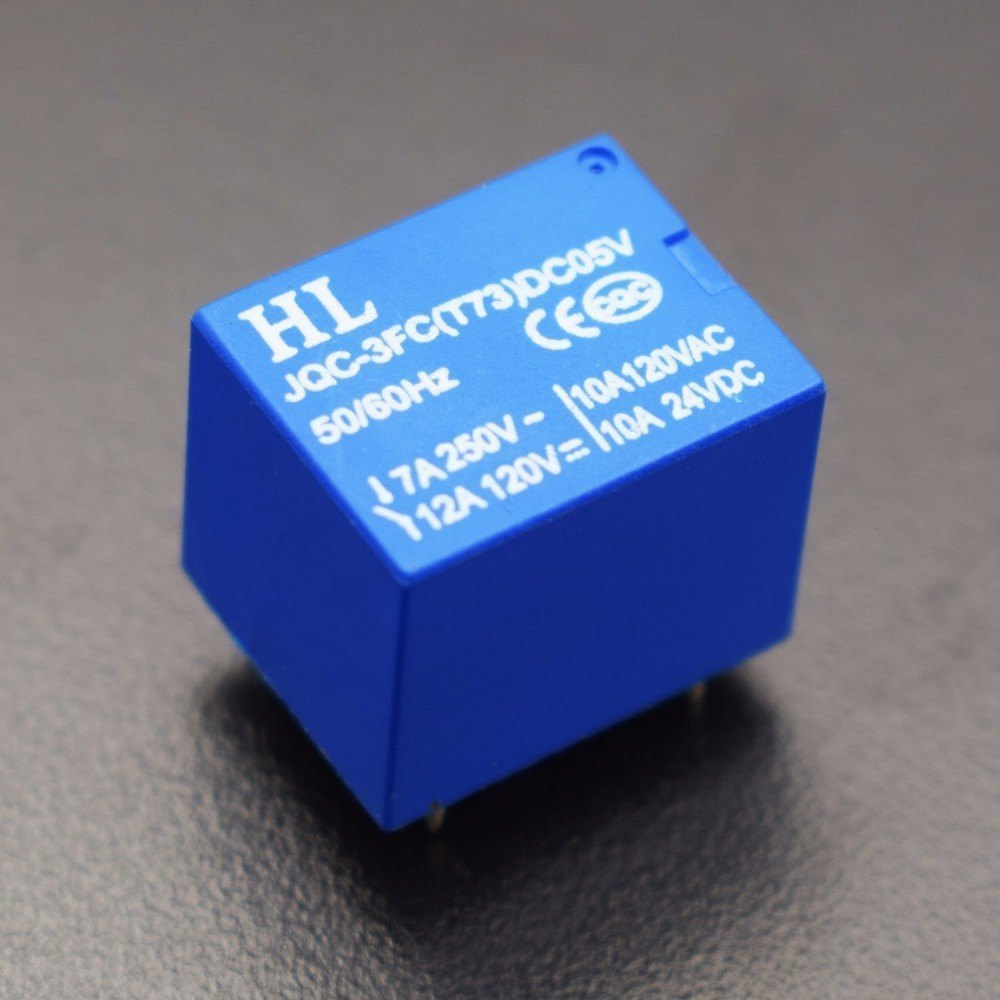 5V 7A SPDT Subminiature High Power Relay – 5-Pin (SPDT) Electromagnetic Relay(PACK OF 5)