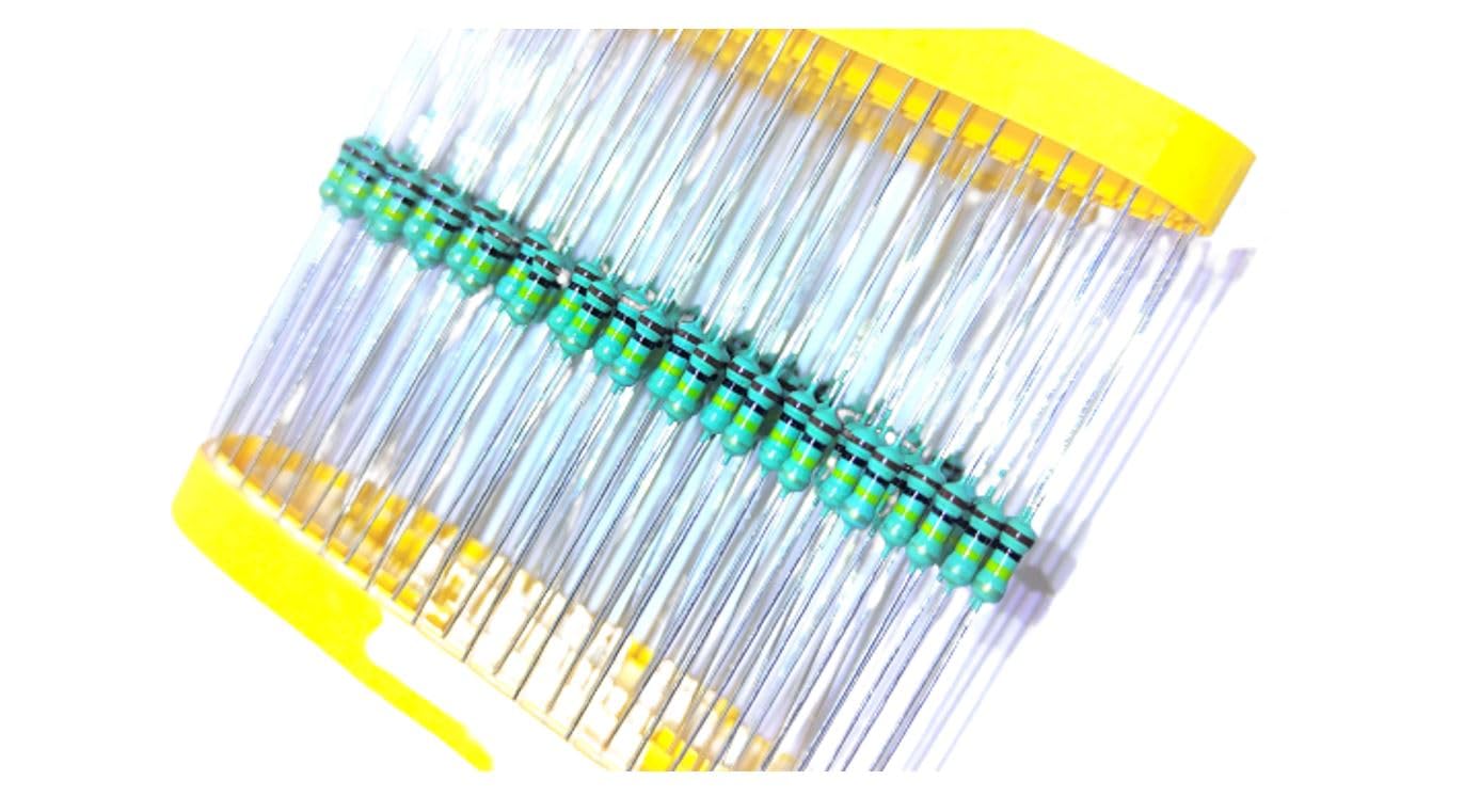 50 Pcs 100K Ohm 1/4 Watt Resistors – 5% Tolerance