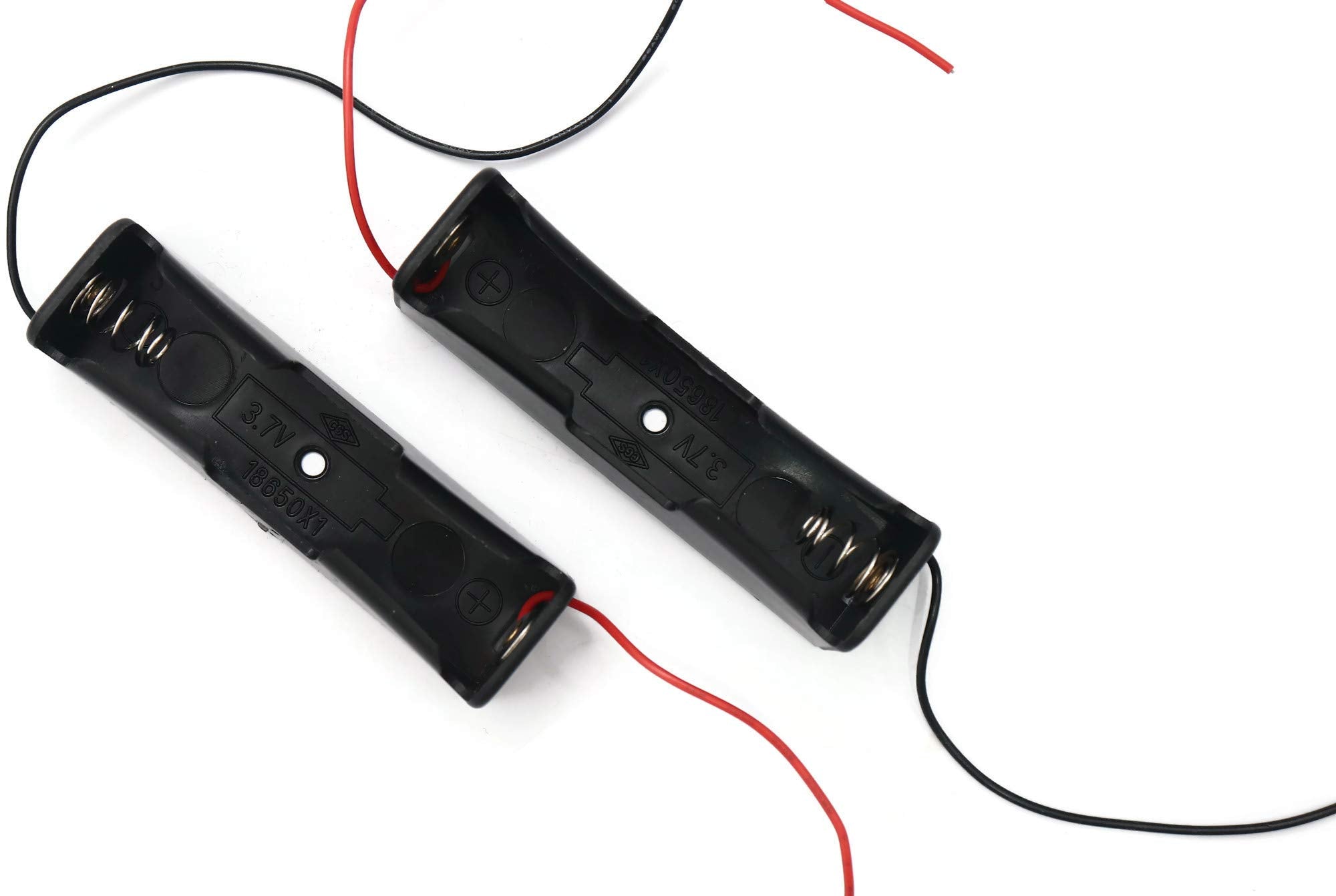 1-Cell 18650 Battery Holder without Cover – Series Connection