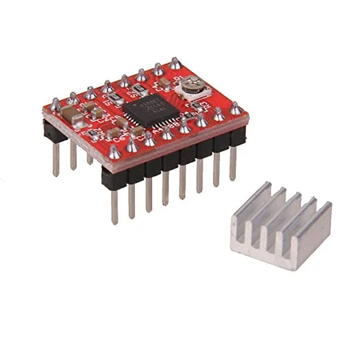 A4988 Stepper Motor Driver Module – Microstepping Driver for NEMA17 & Arduino CNC Projects