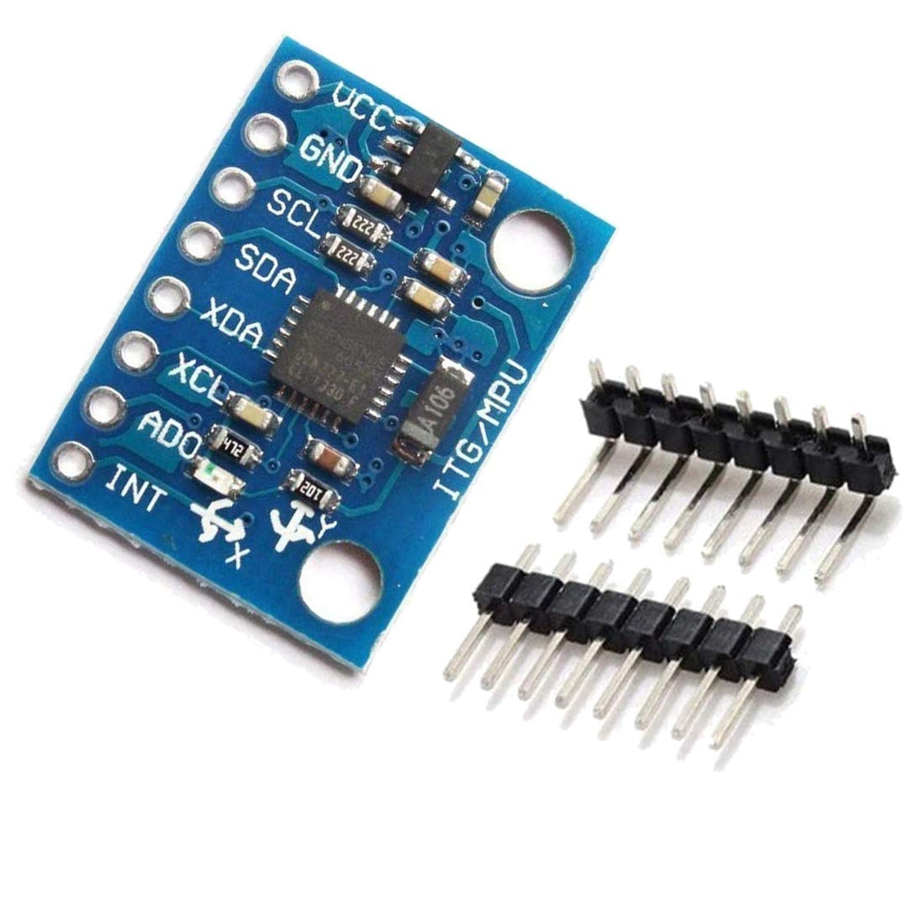 MPU6050 – 6-Axis Accelerometer & Gyroscope Sensor Module (3-Axis Acc + 3-Axis Gyro)