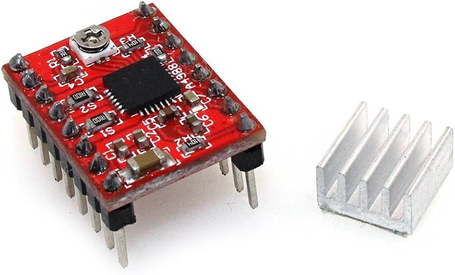 A4988 Stepper Motor Driver Module – Microstepping Driver for NEMA17 & Arduino CNC Projects