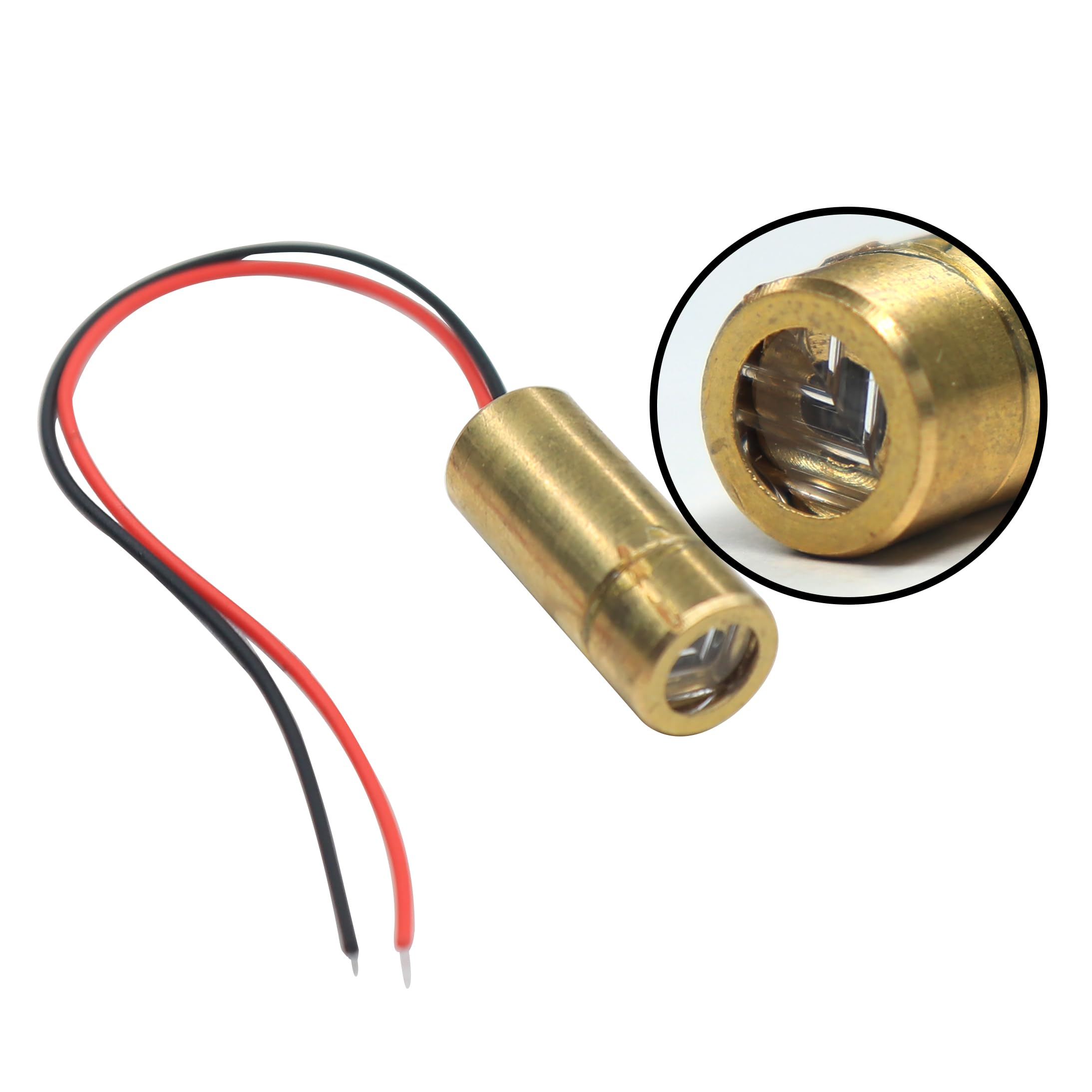 5mW Red Laser Diode Module (650nm, 5V) – High-Visibility Laser for Arduino & DIY Projects