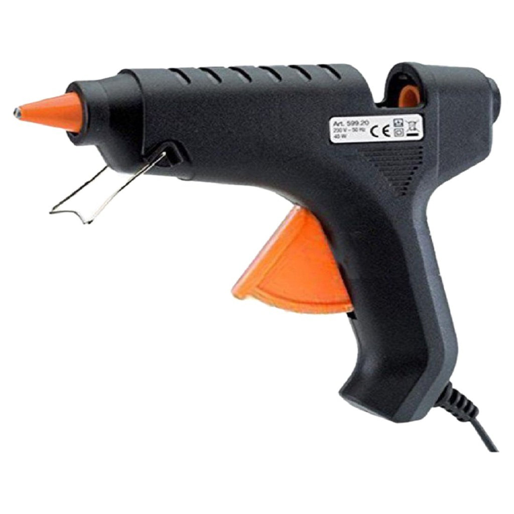 40W Corded Electric Glue Gun – Hot Melt Adhesive Gun for DIY Crafts, Repairs & Electronics Projects