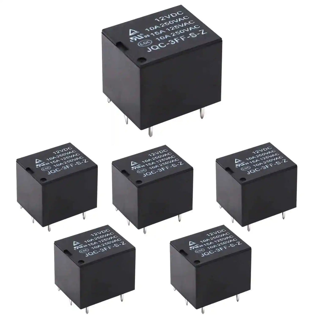 12V 10A PCB Mount Sugar Cube Relay – SPDT