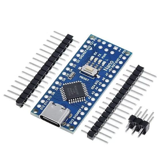 Arduino Nano Unsoldered C-Type – USB Type-C Compatible Microcontroller Board
