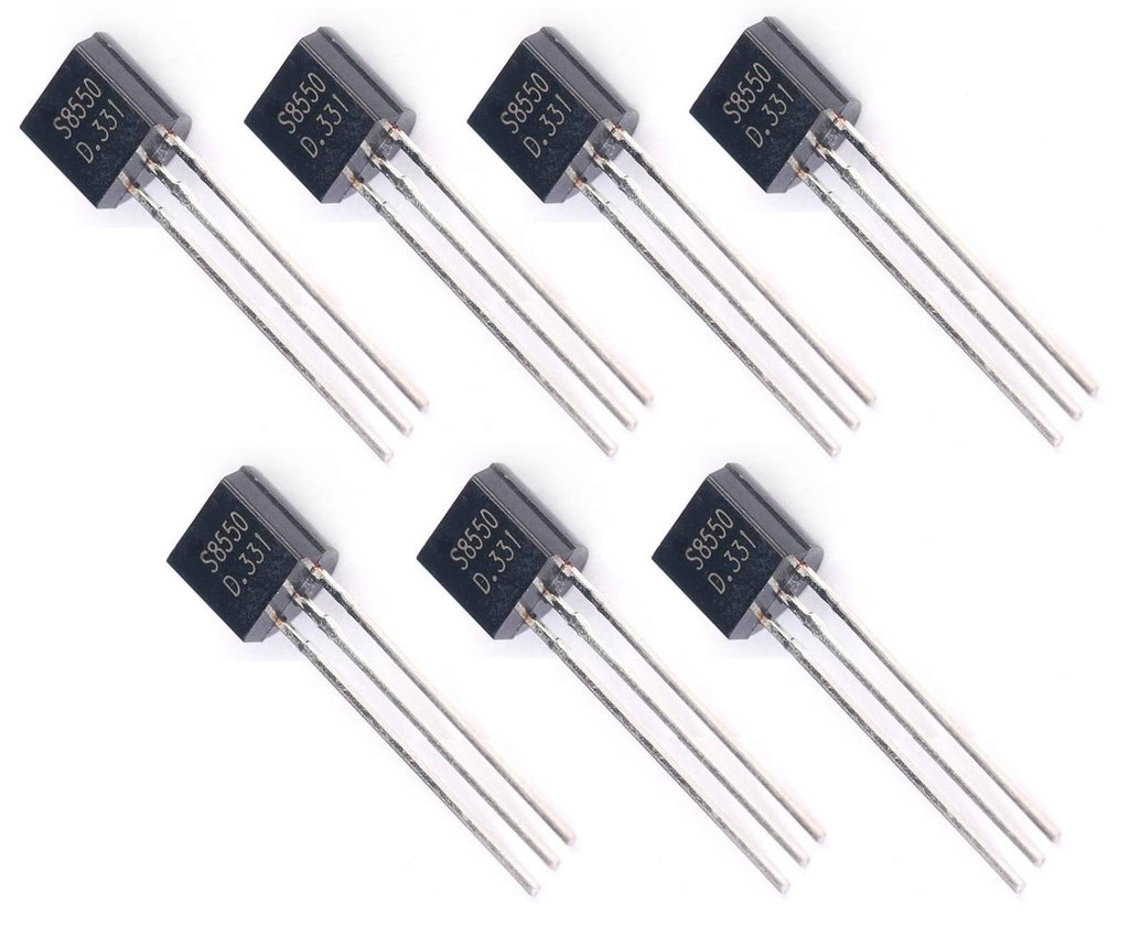S8550 PNP Transistor – TO-92 (Pack of 25)