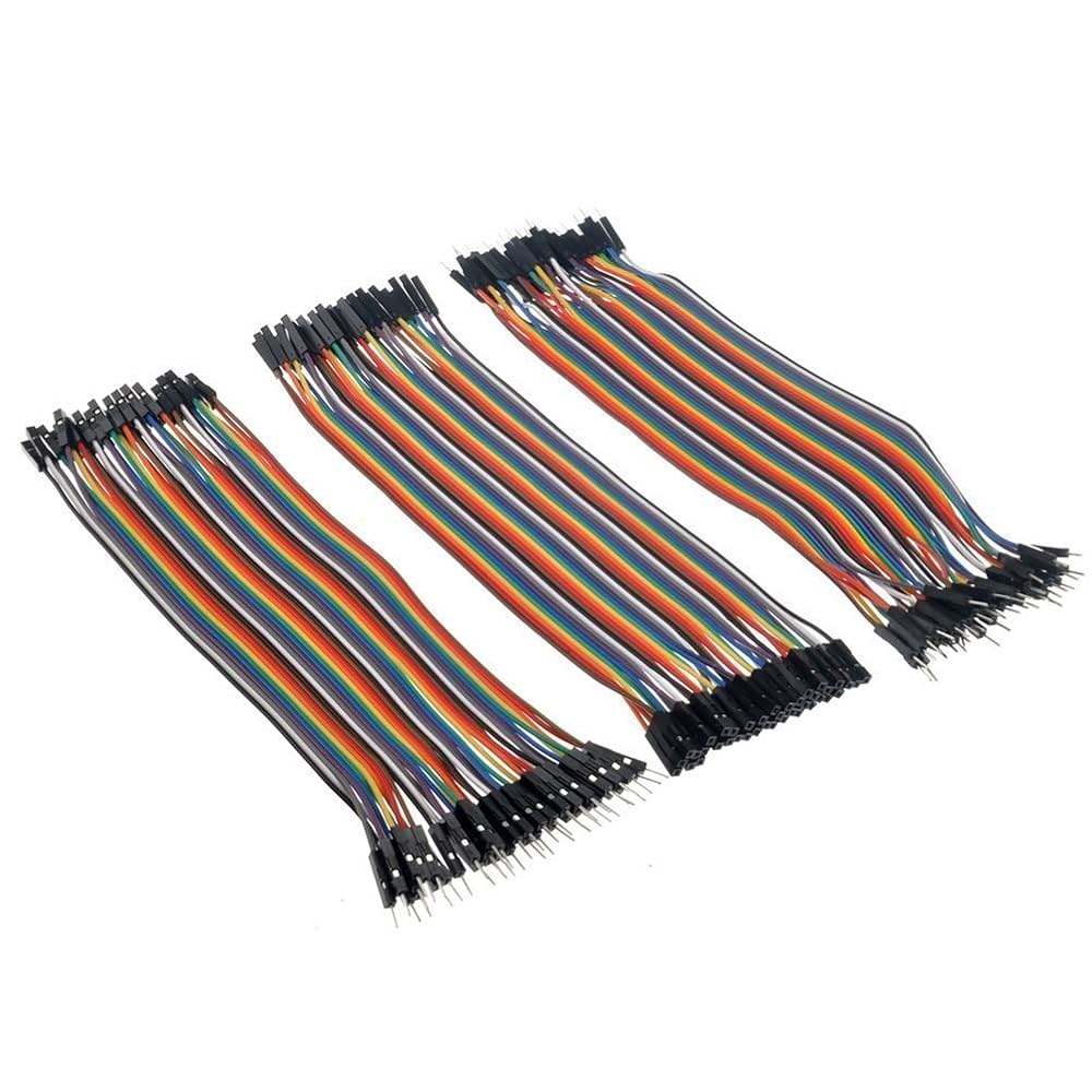 Combo – Female to Female, Male to Male & Male to Female Jumper Wires – 40 Pins (20 cm)
