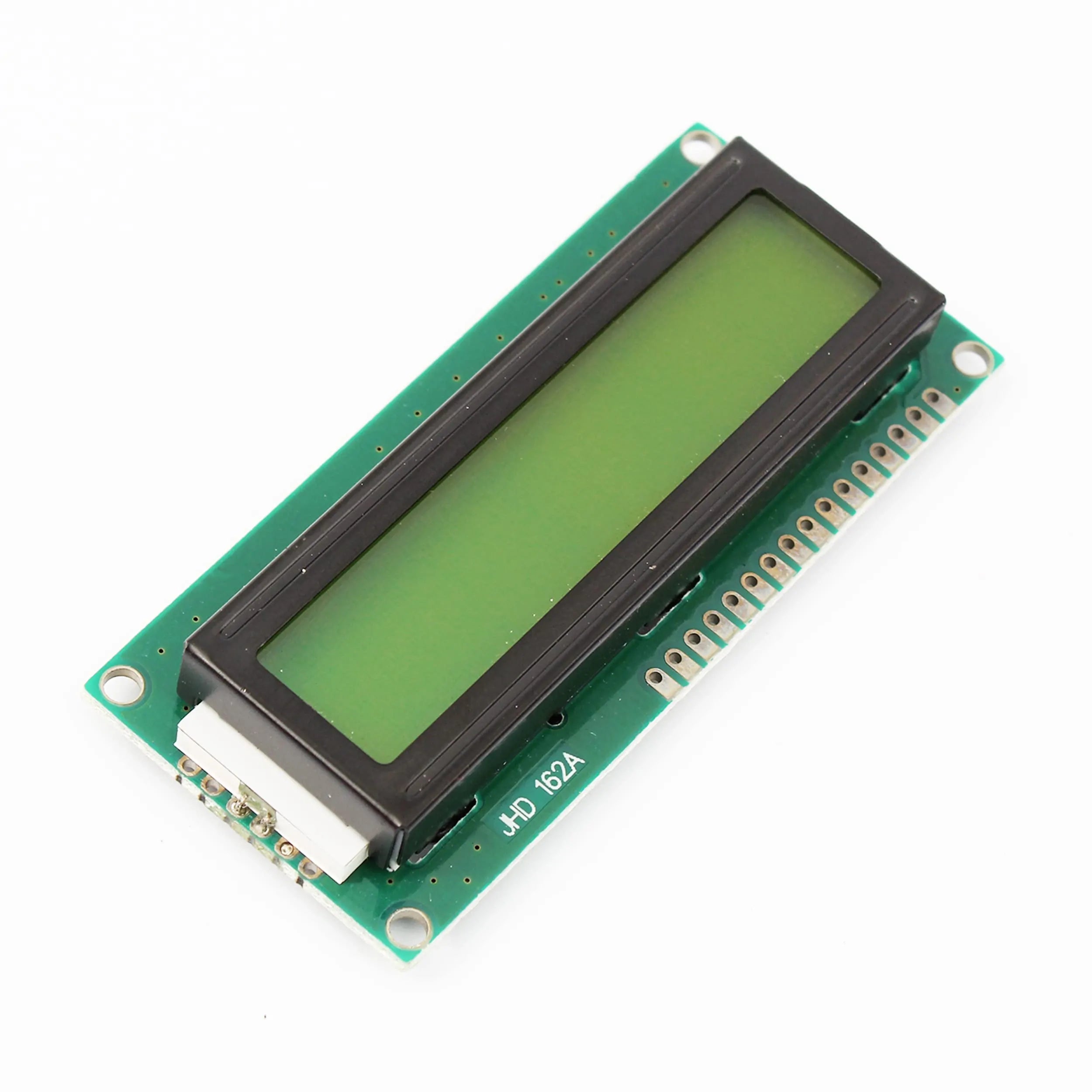 LCD 16x2 JHD162A Alphanumeric Display Module – Green Backlight LCD Screen for 8051, AVR, PIC, Arduino & Embedded Systems