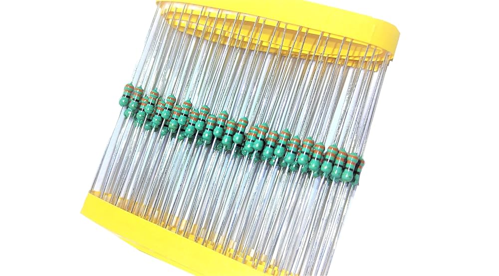 50 Pcs 330 Ohm 1/4 Watt Resistors – 5% Tolerance | Through-Hole Resistor Pack