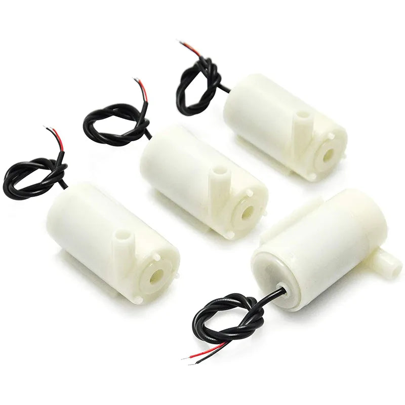 Horizontal Mute Sound Mini Submersible Pump (DC 3V–5V) – Ultra-Compact, Low-Noise Water Circulation for DIY Projects