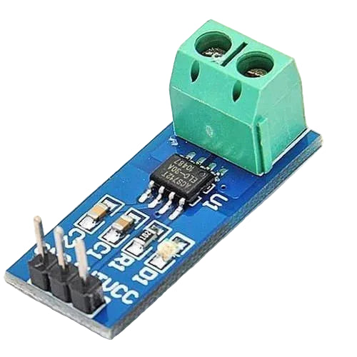 ACS712 20A Current Sensor Module – Hall Effect AC/DC Current Measurement Module for Arduino, ESP32 & Raspberry Pi