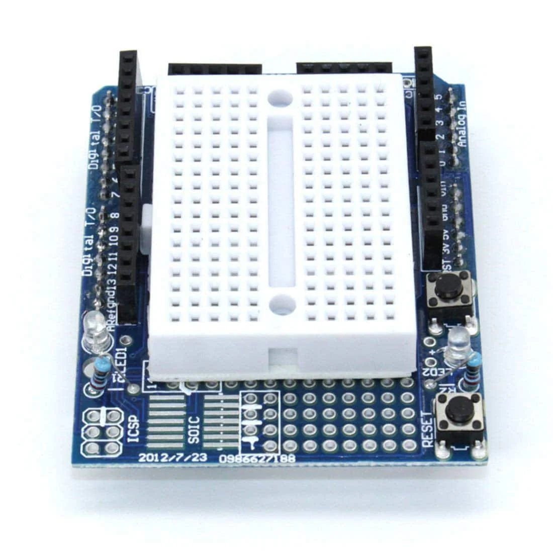 Arduino Uno Proto Shield – Prototyping Expansion Shield for Arduino Uno