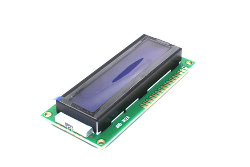 16x2 LCD Display – Blue Backlight Alphanumeric Module for Arduino & Embedded Projects