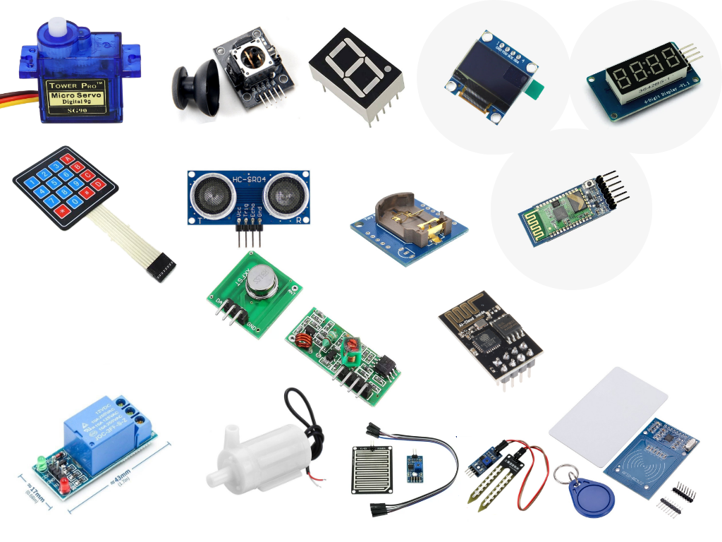 Ultimate Arduino UNO SMD Starter Kit with 40+ Sensors & Modules – IoT, Robotics & Automation Combo