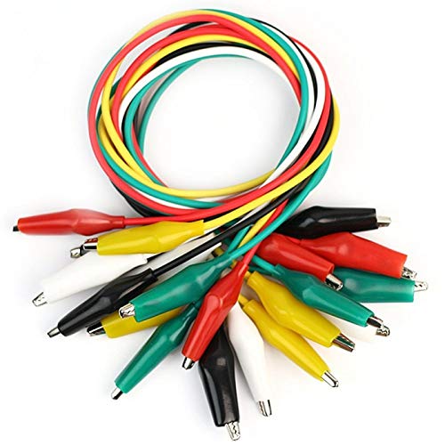 Alligator Clips (Pack of 10) – Multi-Purpose Testing & Prototyping Clips for Electronics