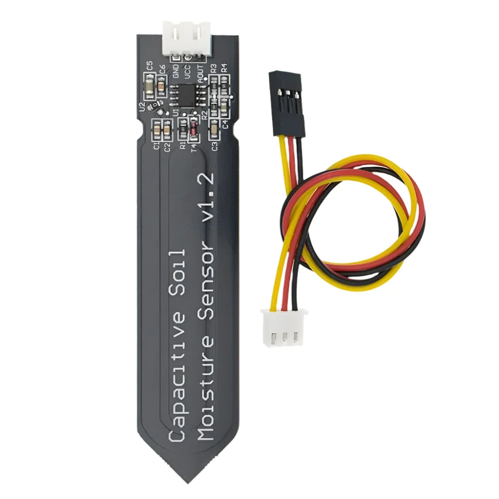 Capacitive Soil Moisture Sensor Module – Corrosion-Resistant Soil Humidity Sensor for Arduino, ESP32 & IoT Projects