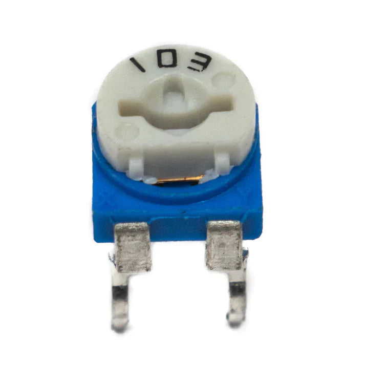 Resistor Adjustable 10kΩ Trimpot Variable Resistor – Precision Adjustable Potentiometer ...